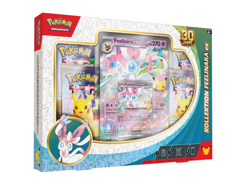 Pokemon 30th Celebrations Feelinara-ex Kollektion Box - DE - Box Collection Sets - BattleofCards