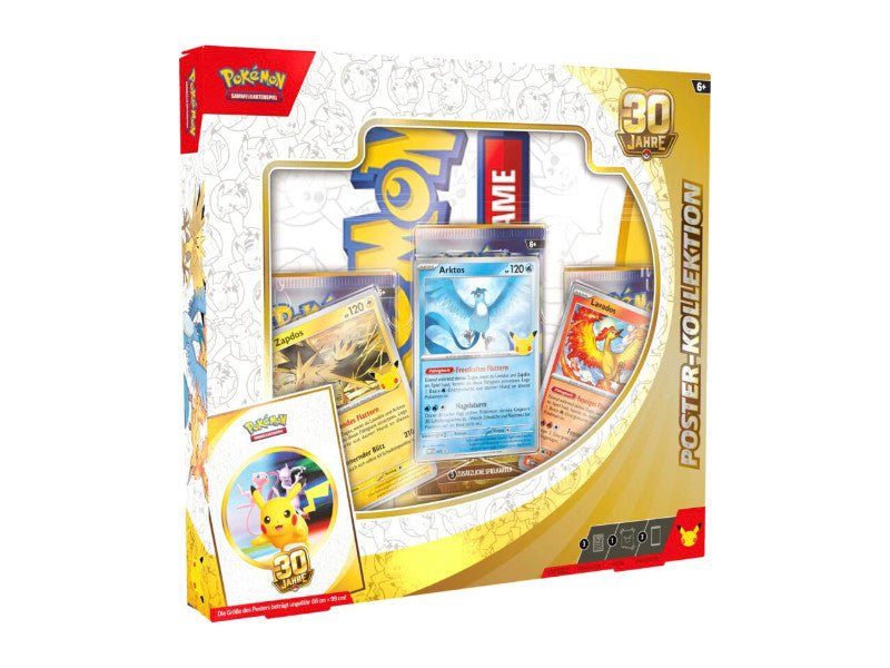 Pokemon 30th Celebrations Poster Kollektion Box - DE - Box Collection Sets - BattleofCards