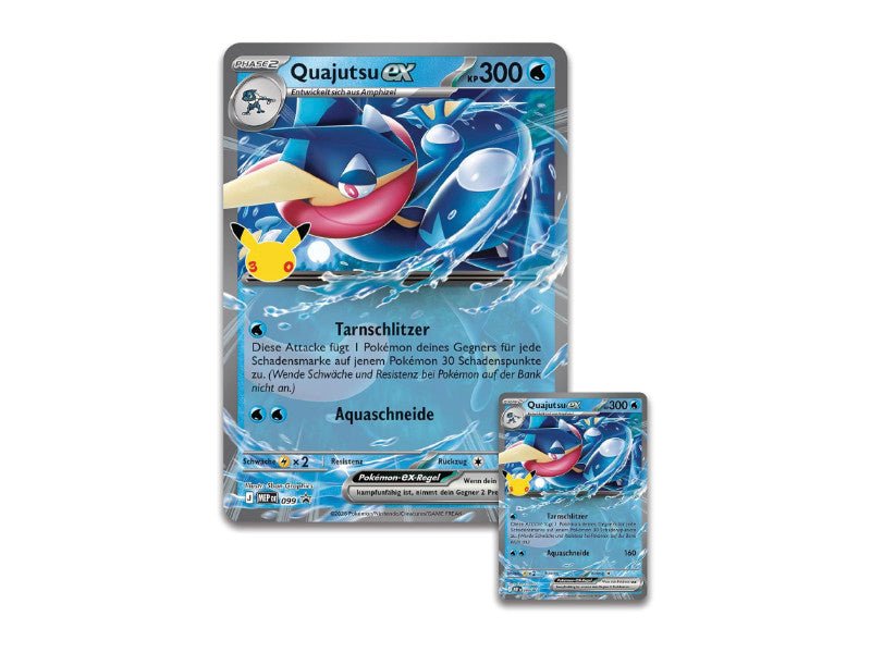 Pokemon 30th Celebrations Quajutsu-ex Kollektion Box - DE - Box Collection Sets - BattleofCards