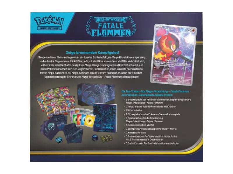 Pokemon Fatale Flammen Top Trainer Box - DE - Top Trainer Box - BattleofCards