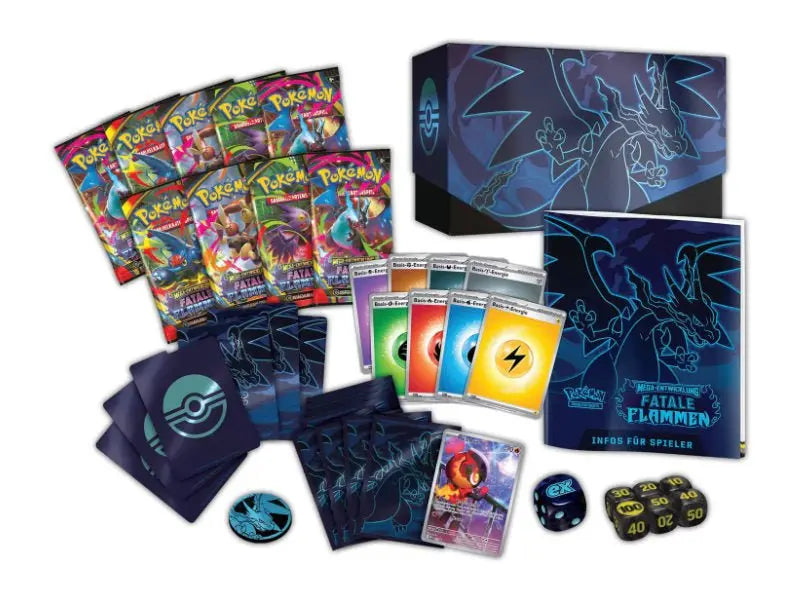Pokemon Fatale Flammen Top Trainer Box - DE - Top Trainer Box - BattleofCards