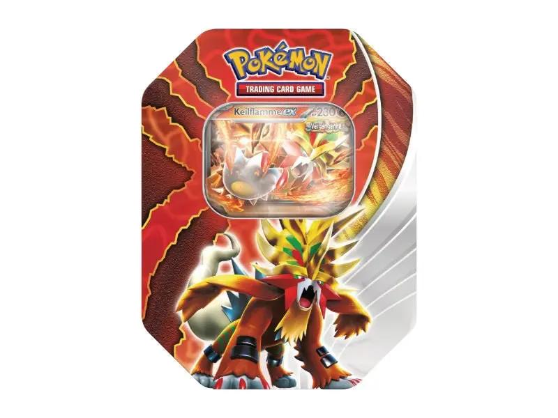 Pokemon Keilflamme ex Tin Box - DE - Tin Box - BattleofCards