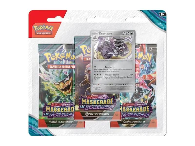 Pokémon Maskerade im Zwielicht Blister (Knattatox) - DE - Blister - BattleofCards