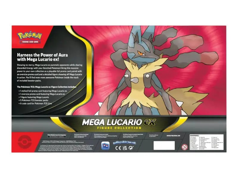 Pokemon Mega - Lucario - ex Figuren Box - EN - Box Collection Sets - BattleofCards