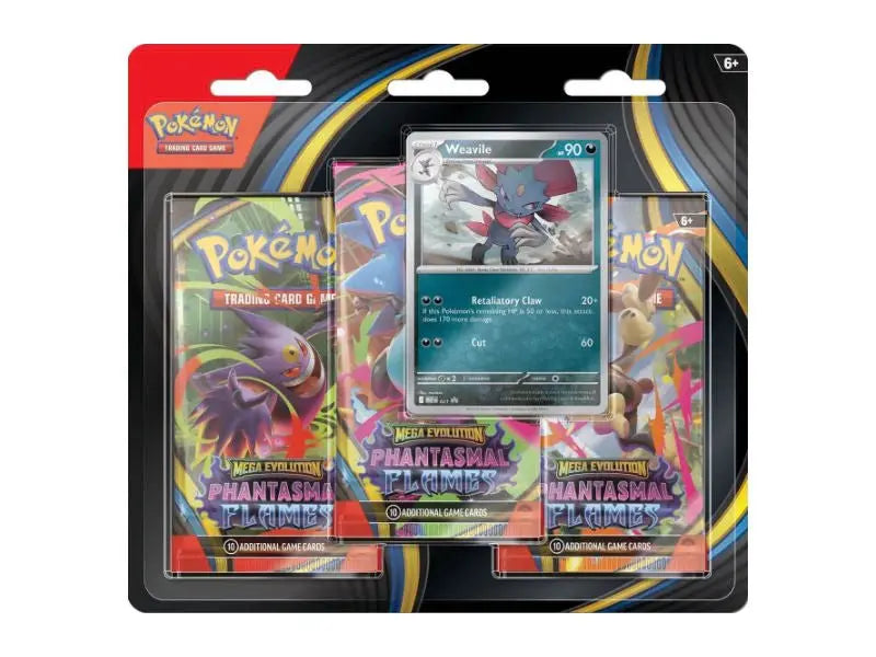 Pokemon Phantasmal Flames 3 - Pack - Blister Weavile - EN - Blister - BattleofCards