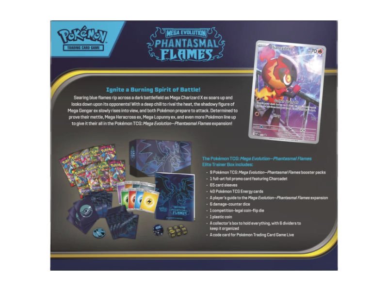 Pokemon Phantasmal Flames Elite Trainer Box - EN - Elite Trainer Box - BattleofCards
