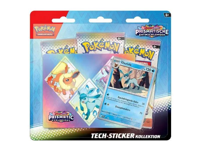 Pokémon Prismatische Entwicklungen Tech Sticker Kollektion - DE - Box Collection Sets - BattleofCards