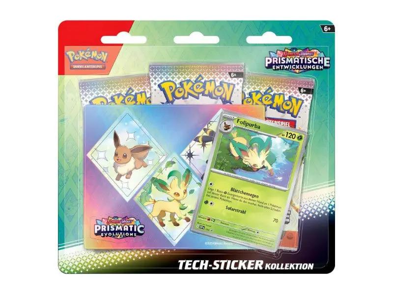 Pokémon Prismatische Entwicklungen Tech Sticker Kollektion - DE - Box Collection Sets - BattleofCards