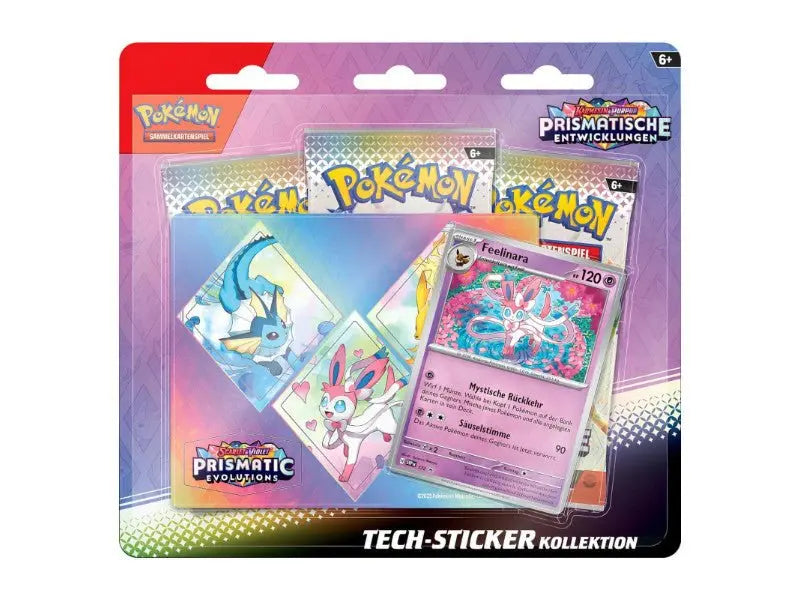 Pokémon Prismatische Entwicklungen Tech Sticker Kollektion - DE - Box Collection Sets - BattleofCards