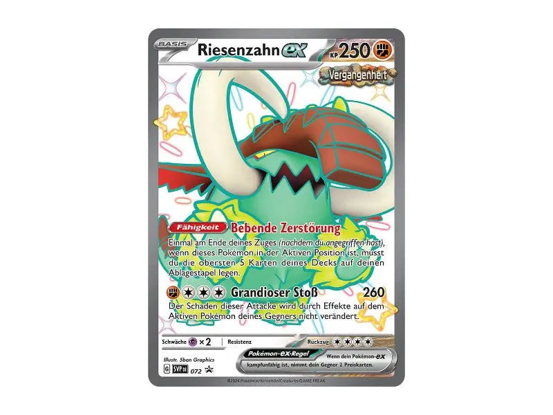 Pokemon Riesenzahn ex Tin Box - DE - Tin Box - BattleofCards