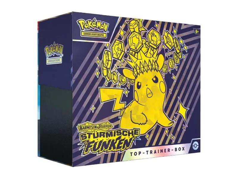 Pokémon Stürmische Funken Top Trainer Box - DE - Elite Trainer Box - BattleofCards