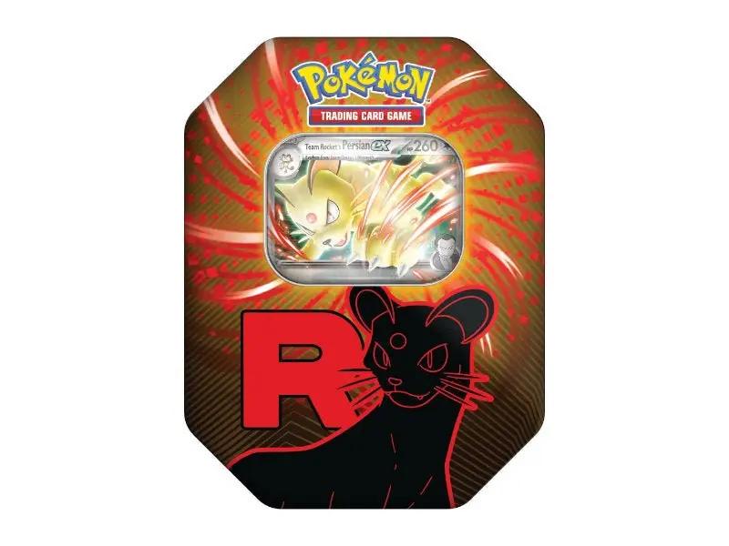 Pokemon Team Rocket's Persian ex Tin Box - EN - Tin Box - BattleofCards