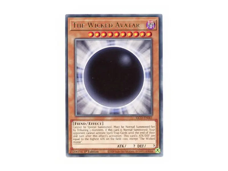 The Wicked Avatar - KICO - EN061 - BattleofCards