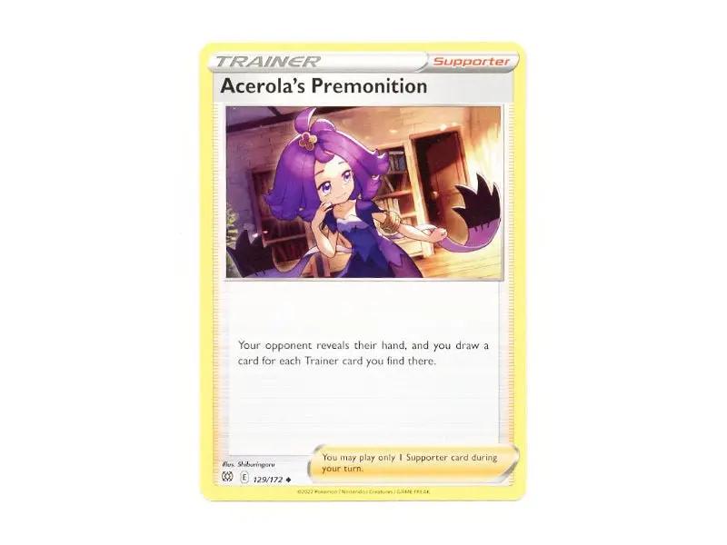 Acerola's Premonition 129/172 - Common - Einzelkarten - BattleofCards