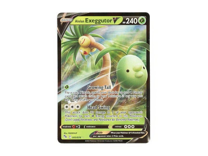 Alolan Exeggutor V 005/078 - Ultra Rare - Einzelkarten - BattleofCards