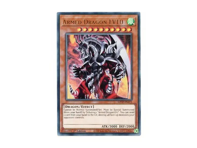Armed Dragon LV10 GFTP - EN075 - Ultra Rare - Einzelkarten Yu - Gi - Oh! - BattleofCards