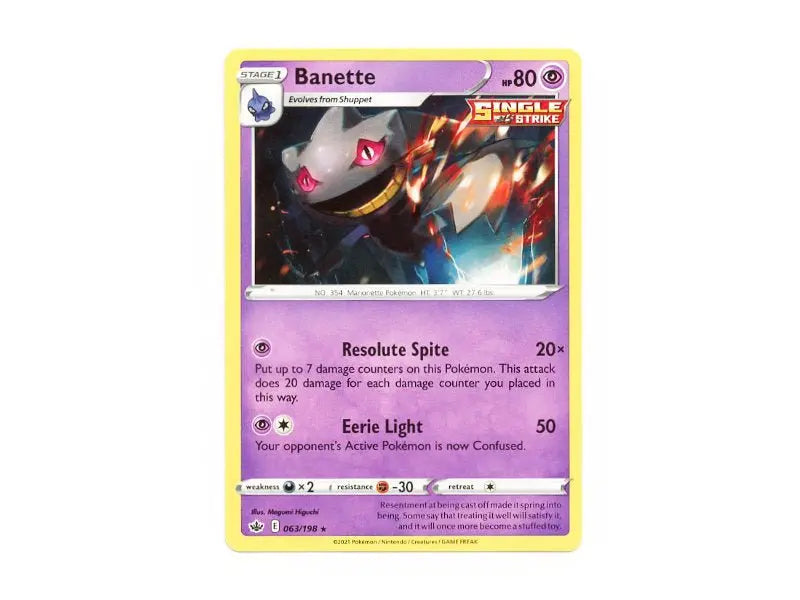 Banette 063/198 - Common - Einzelkarten - BattleofCards