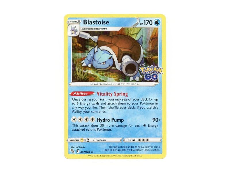 Blastoise 017/078 - Holo Rare - Einzelkarten - BattleofCards