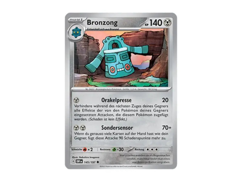 Bronzong 145/197 - Common - Einzelkarten - BattleofCards