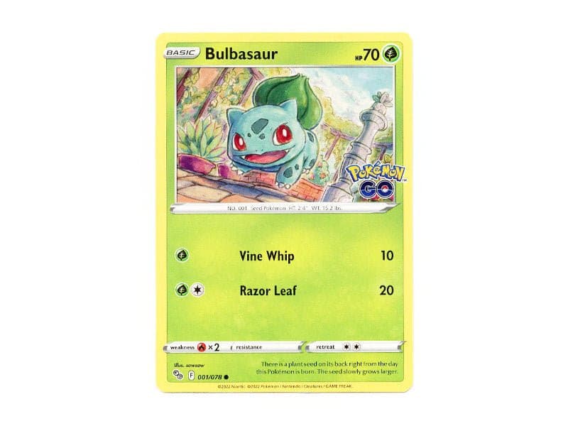 Bulbasaur 001/078 - Common - Einzelkarten - BattleofCards