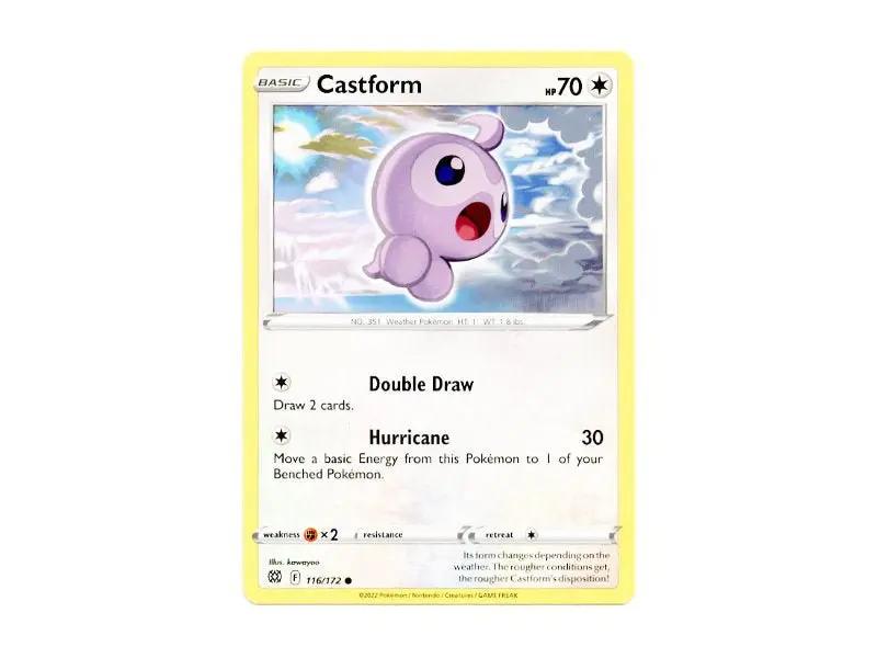 Castform 116/172 - Common - Einzelkarten - BattleofCards