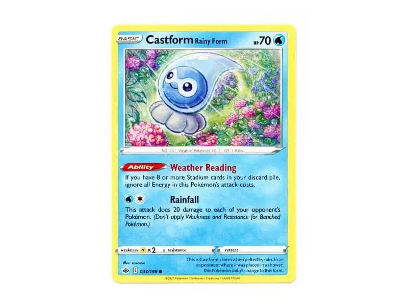 Castform Rainy Form 033/198 - Common - Einzelkarten - BattleofCards