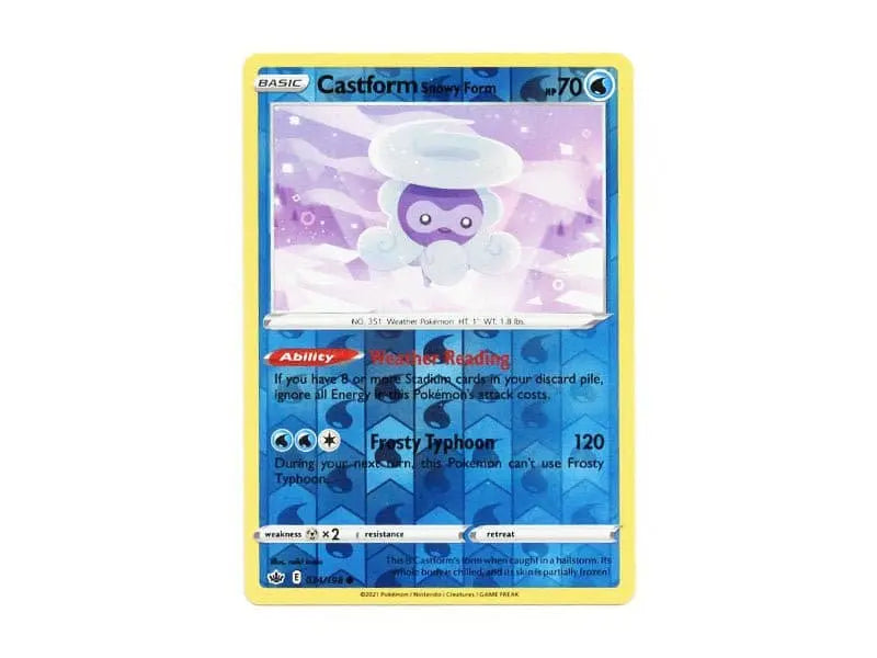 Castform Snowy Form 034/198 - Reverse Holo - Einzelkarten - BattleofCards