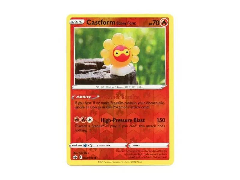 Castform Sunny Form 022/198 - Reverse Holo - Einzelkarten - BattleofCards