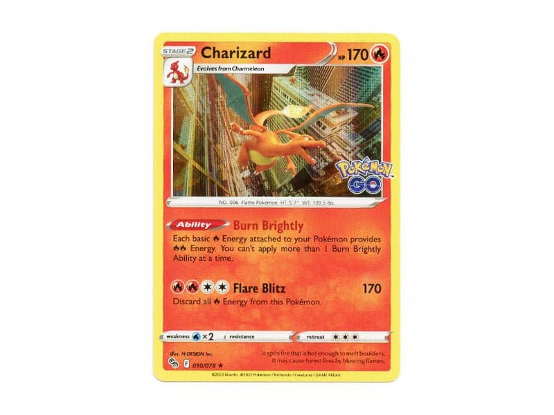 Charizard 010/078 - Holo Rare - Einzelkarten - BattleofCards