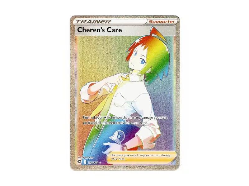Cheren's Carel 177/172 - Rainbow Rare - Einzelkarten - BattleofCards