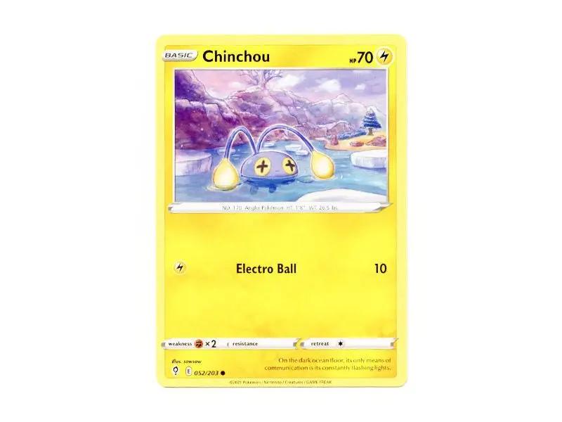 Chinchou 052/203 - Common - Einzelkarten - BattleofCards