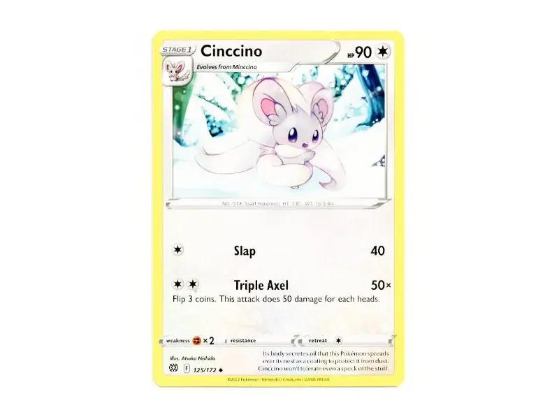 Cinccino 125/172 - Common - Einzelkarten - BattleofCards