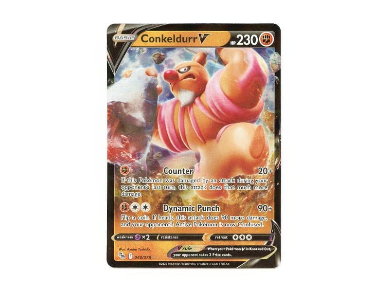 Conkeldurr V 040/078 - Ultra Rare - Einzelkarten - BattleofCards