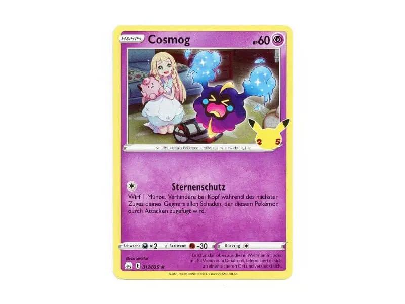 Cosmog 013/025 - Holo Rare - DE - Einzelkarten - BattleofCards