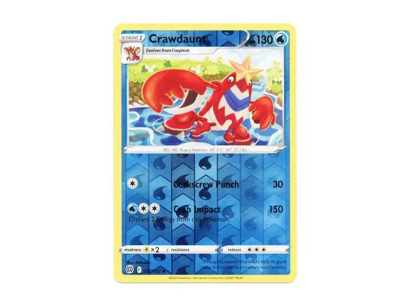 Crawdaunt 033/172 - Reverse Holo - Einzelkarten - BattleofCards