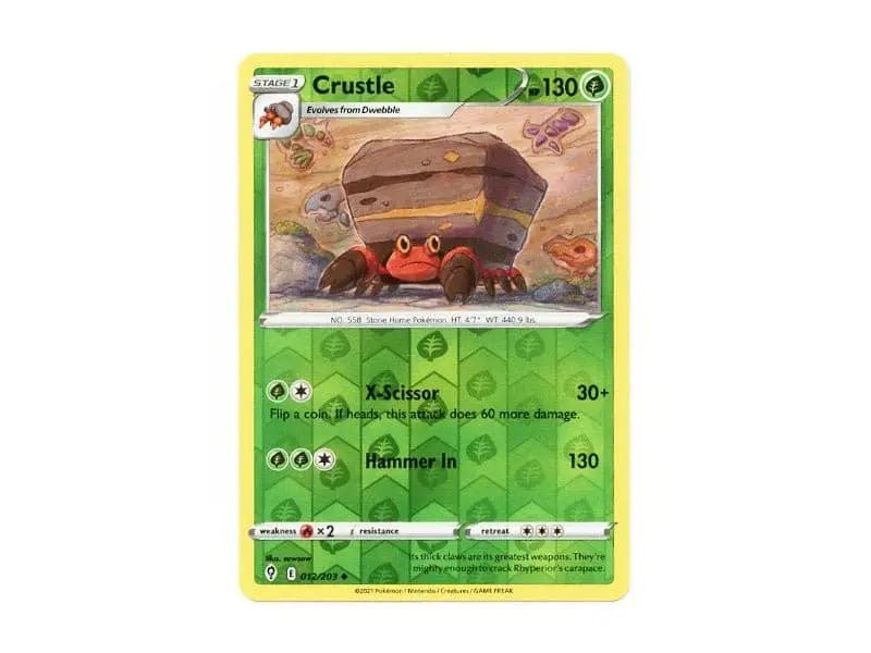 Crustle 012/203 - Reverse Holo - Einzelkarten - BattleofCards
