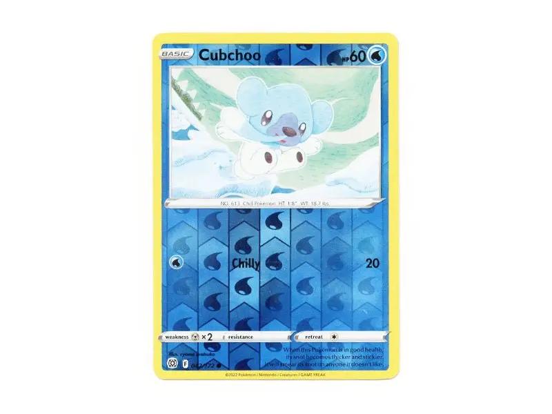 Cubchoo 042/172 - Reverse Holo - BattleofCards