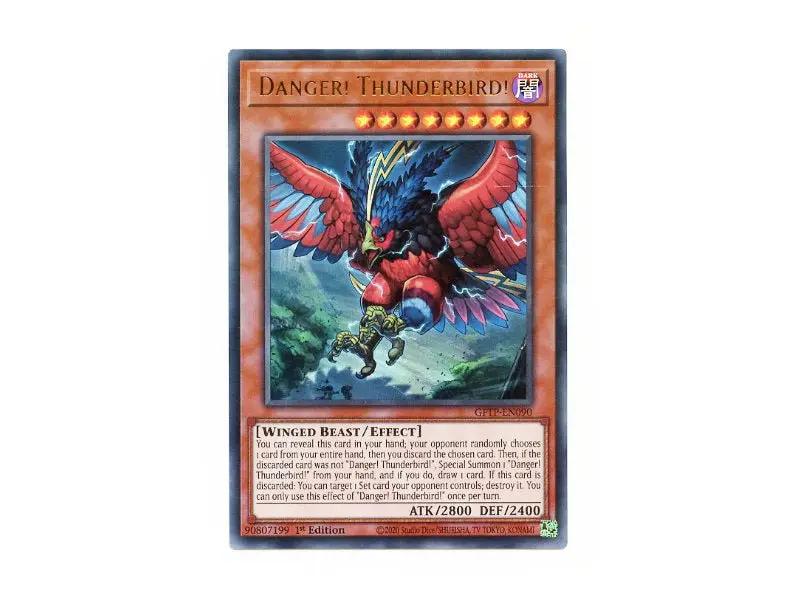 Danger! Thunderbird GFTP - EN090 - Ultra Rare - Einzelkarten Yu - Gi - Oh! - BattleofCards