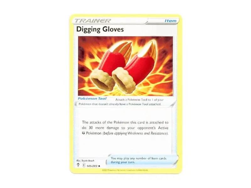 Digging Gloves 145/203 - Common - Einzelkarten - BattleofCards