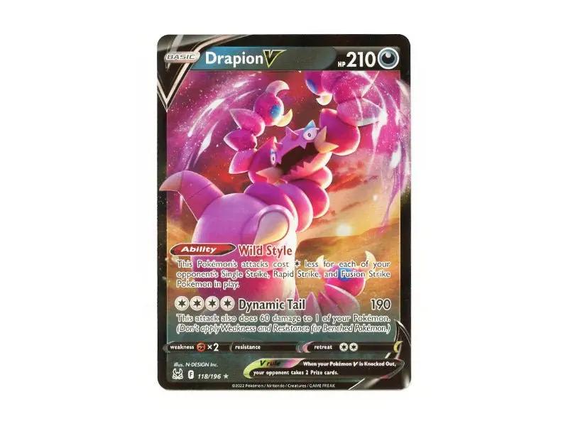 Drapion V 118/196 - Ultra Rare - Einzelkarten - BattleofCards