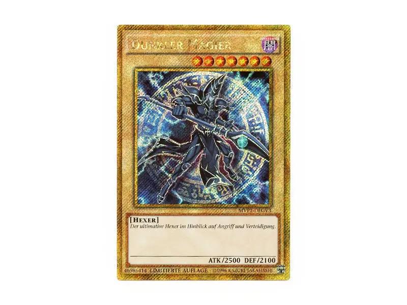 Dunkler Magier MVP1-DEGV3 (V.3) - Gold Secret Rare - BattleofCards