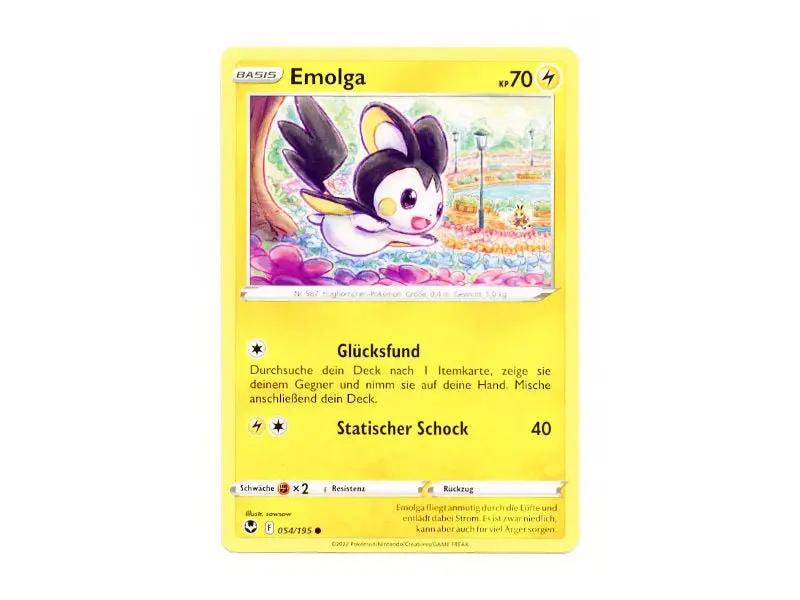 Emolga 054/195 - Common - DE - Einzelkarten - BattleofCards
