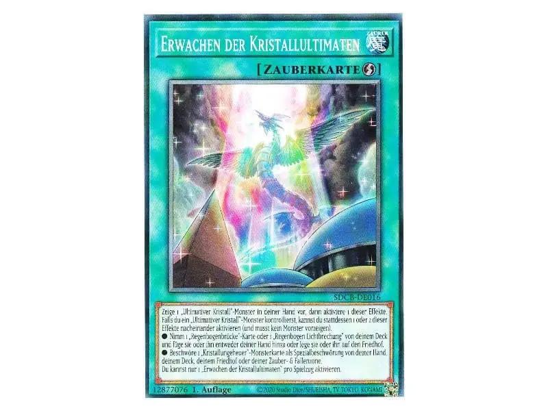 Erwachen des Kristallultimaten - SDCB-DE016 - BattleofCards