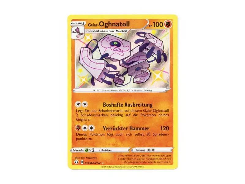 Galar - Oghnatoll SV066/SV122 - Holo Rare - DE - Einzelkarten - BattleofCards