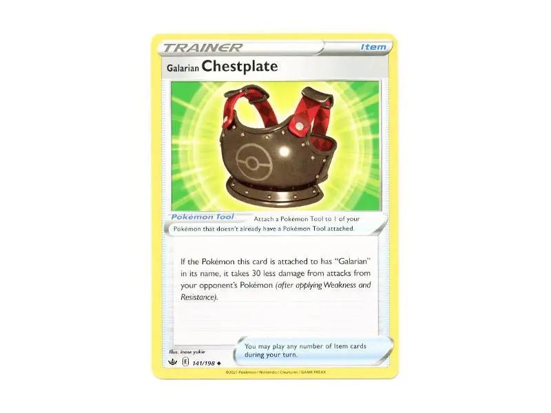 Galarian Chestplate 141/198 - Common - Einzelkarten - BattleofCards