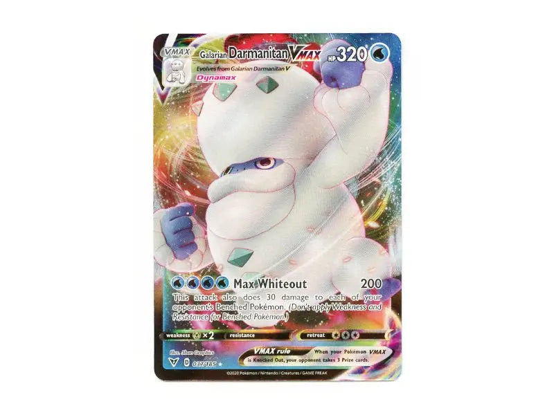 Galarian Darmanitan VMax 037/185 - Ultra Rare - Einzelkarten - BattleofCards
