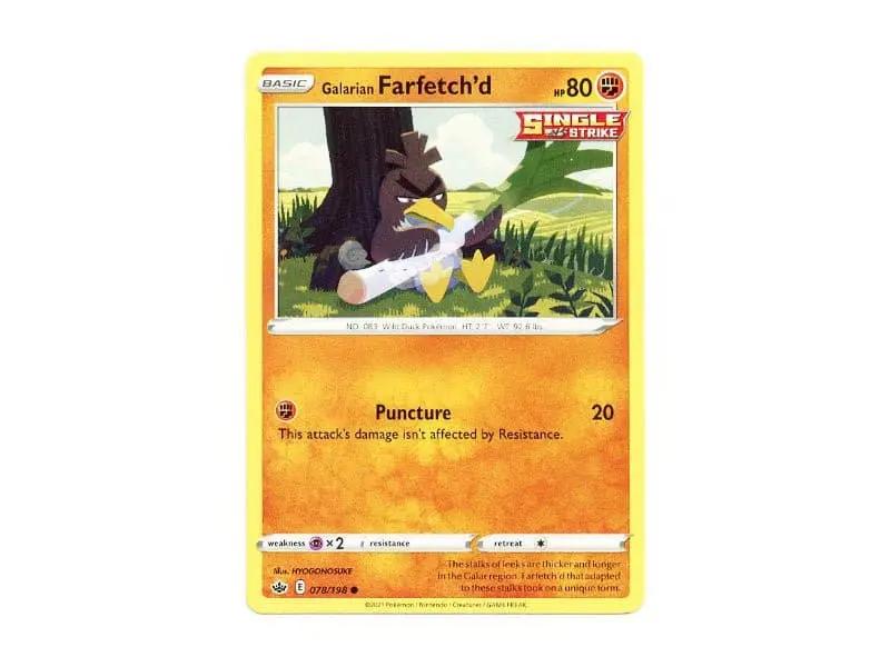 Galarian Farfetch'd 078/198 - Common - Einzelkarten - BattleofCards