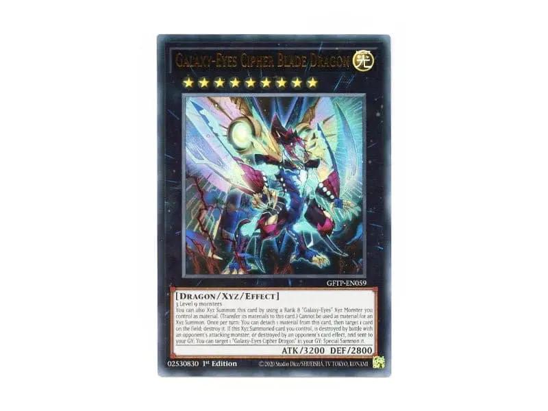 Galaxy - Eyes Cipher Blade Dragon GFTP - EN059 - Ultra Rare - Einzelkarten Yu - Gi - Oh! - BattleofCards