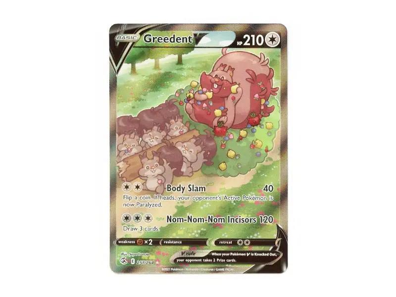 Greedent V 177/264 - Ultra Rare - Einzelkarten