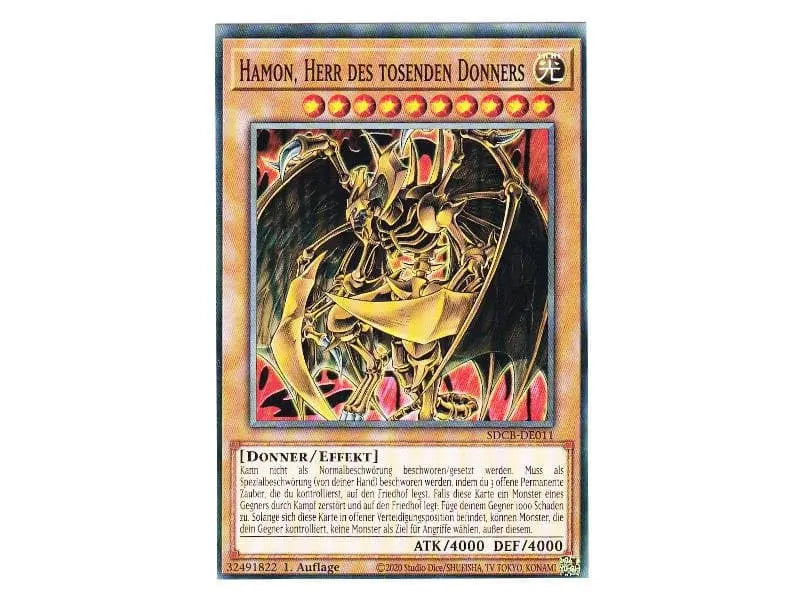 Hamon, Herr des tosenden Donners - SDCB-DE011 - BattleofCards
